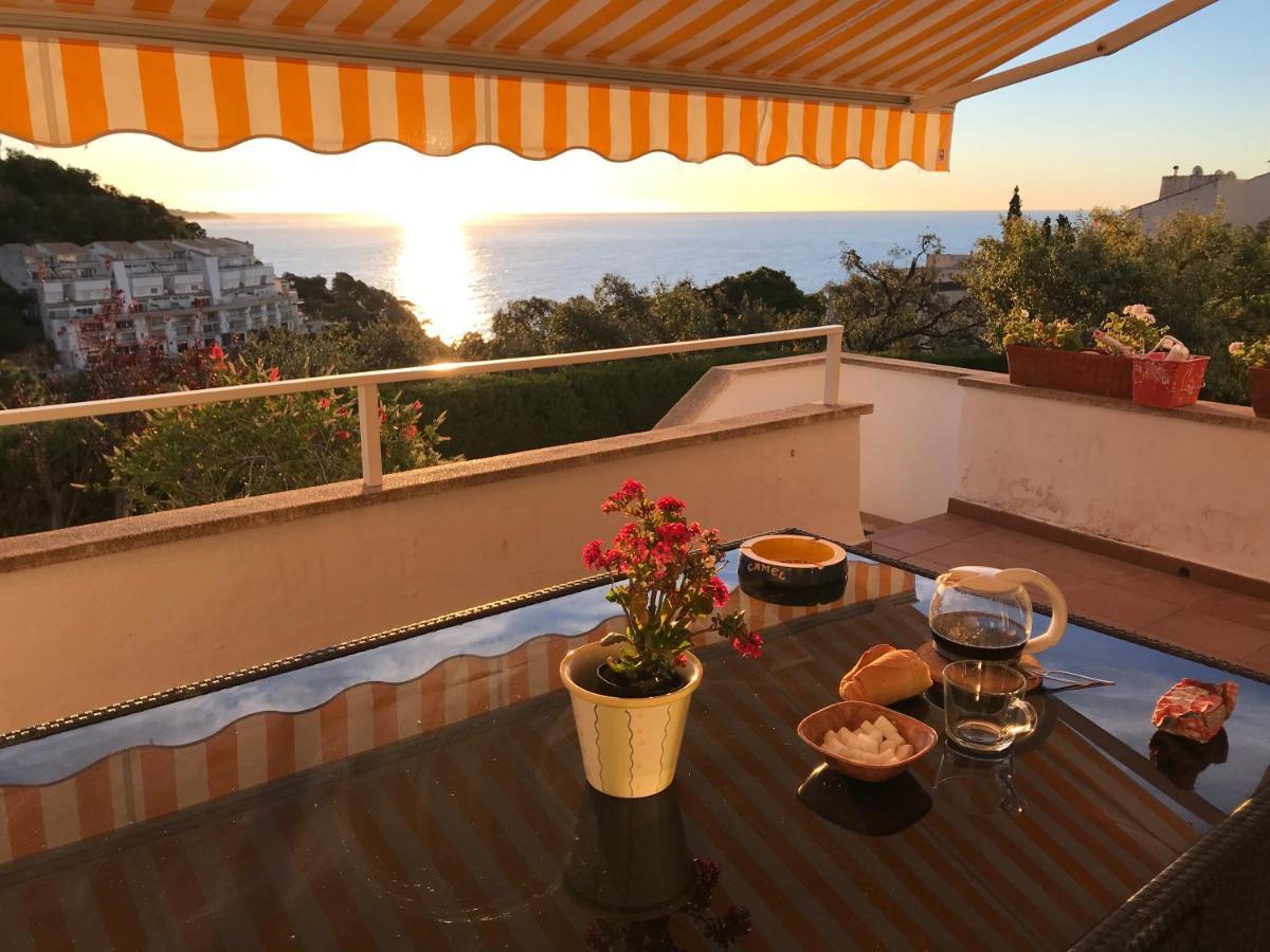 Apartamento Con Piscina - Tossa - Magnificas Vistas Al Mar خيرونا المظهر الخارجي الصورة